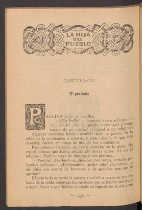 Capítulo CIV - El patíbulo