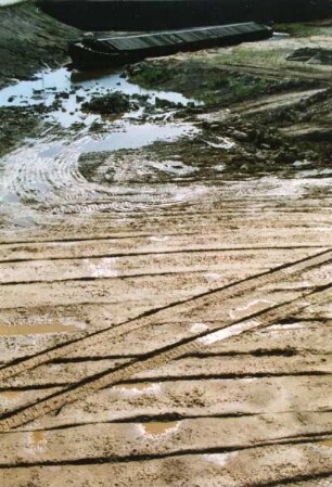Dresden-Friedrichstadt. Alberthafen. Umbau und Verkleinerung des Hafenbeckens 1997/1998