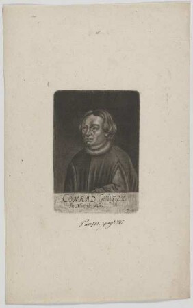 Bildnis des Conrad Geuder