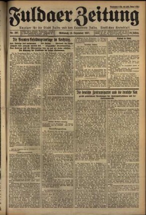 Ausgabe vom Mittwoch, den 14. Dezember 1927.