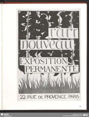 L'art nouveau. Exposition Permanente