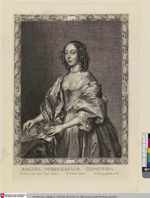 Rachel Middlesexiae; [Rachael Cranfield of Middlesex]