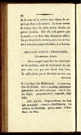 Section Vingt-Troisieme.