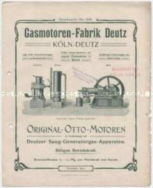 Otto-Motoren mit Saug-Generator-Apparaten