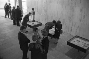 Einweihung des Neubaus der Badischen Landesbibliothek.