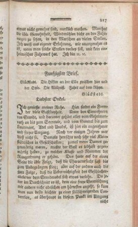 Funfzigster Brief.