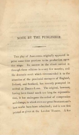 Note by the publisher