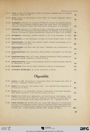 Ölgemälde (Nr. 524-536)