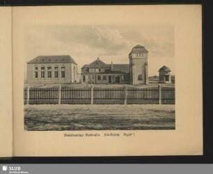 Betriebsanlage Buchwalde. Süd-Ansicht. Bezirk I
