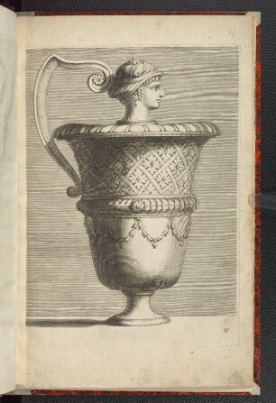Vase mit Frauenbüste (Stella, Livre de Vases, 15)