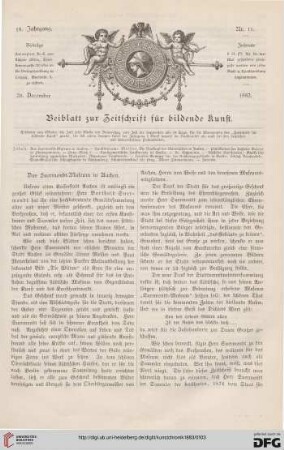 Heft 11 (28. Dezember 1882)
