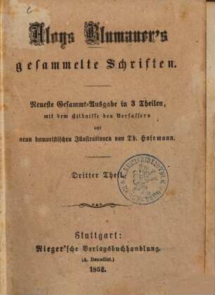 Aloys Blumauer's gesammelte Werke, 3