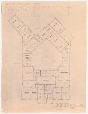 Wohnhaus Hardenbergstraße 9a, Berlin-Charlottenburg Umbau: Grundriss Erdgeschoss 1:100