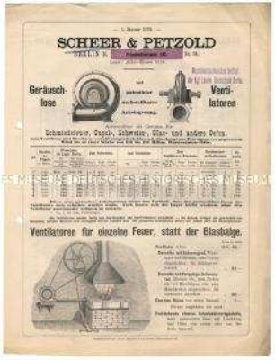 Ventilatoren, Exhaustoren und Pumpen