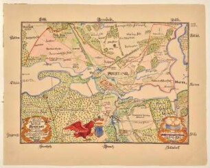 Plan von der Herrschaft Potsdam