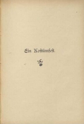 Ein Kostümfest