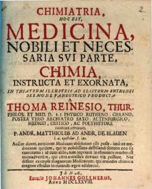 Chimiatria