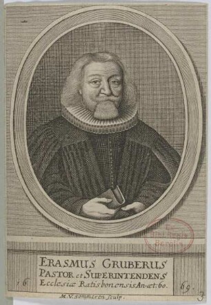 Bildnis des Erasmus Gruberus