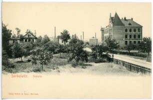 Serkowitz. Schule