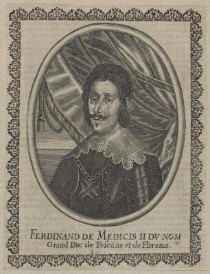 Bildnis des Ferdinand de Medicis II., Großherzog von der Toskana