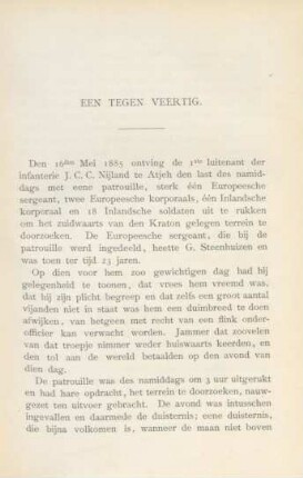 Een tegen veertig