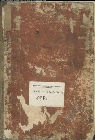 Hypothekenbuch der Bauerschaft Linderhausen