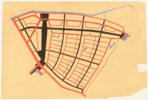 Bebauungsplan der Stadterweiterung Izmir: Systematisierter Grundplan 1:2000