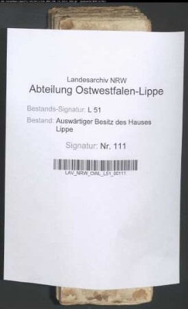 Rechnungen der Ulenburg