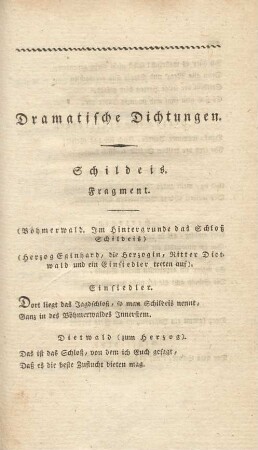 Dramatische Dichtungen