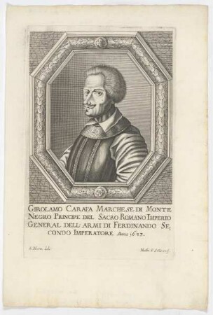 Bildnis des Girolamo Carafa di Montenegro