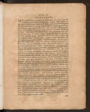 Ad pag. 189 Epimetrum