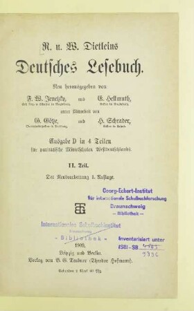 Teil 2: [Teil 2]
