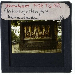 Darmstadt, Platanenhain,Darmstadt, Hoetger, Schlaf
