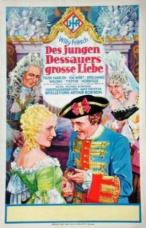 Des jungen Dessauers große Liebe