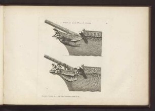 Ornements de la Proue d'une Corvettes.