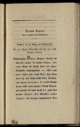 Drittes Kapitel. Zorn, Jammer und Wehklagen.