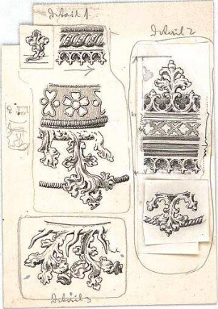 Gmelin, Leopold; Sammlung Gmelin: Handzeichnungen - Folio 7 - Details