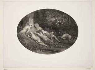 Au fond des bois, Blatt 4 der Folge "L’Album de Gustave Doré"