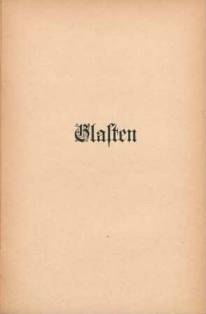 Glasten