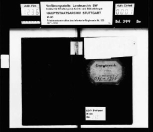 Unteroffiziere 1892-1906
