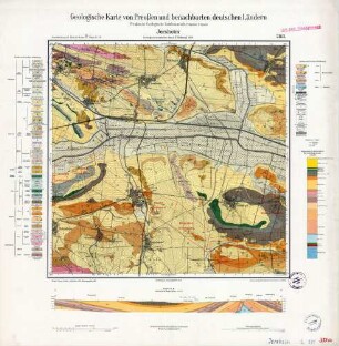 [3931] Jerxheim, Geologische Karte von Preußen und benachbarten deutschen Ländern