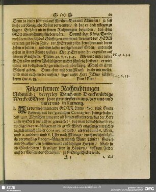 Folgen fernere Nachrichtungen