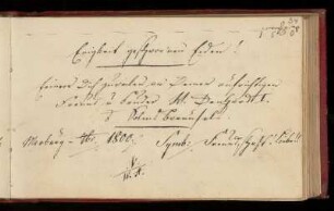 Eintrag (Marburg, 1800)