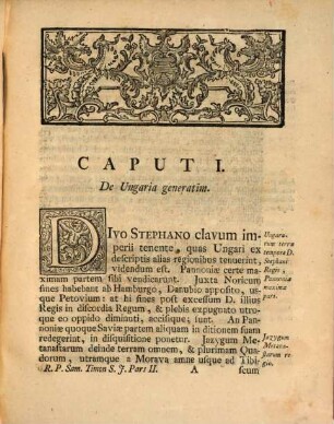 Imago Novae Hungariae : Repraesentans Regna, Provincias, Banatus, Et Comitatus Ditionis Hungaricae. 2