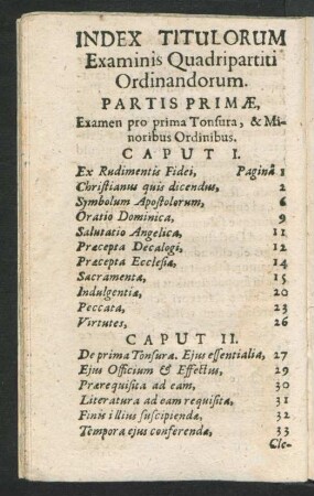 Index Titulorum...