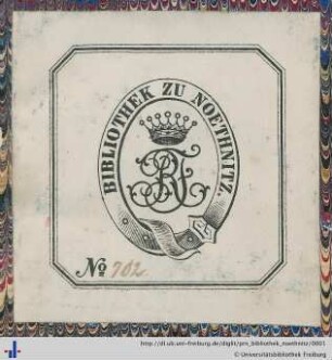 Exlibris (Aus: UB Freiburg, E 4072).
