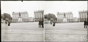 Nancy. Place Stanislas nach Osten