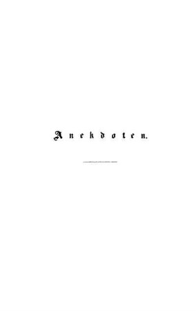 Anekdoten
