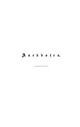 Anekdoten