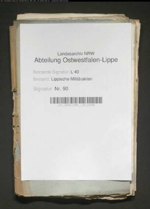 Lippischer Kostenanteil am Kontingent des Niederrheinisch-Westfälischen Grafenkollegium für Kaiser Karl VII. und Zahlung der Römermonate